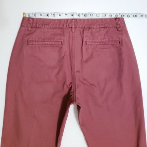 Bonobos ATHLETIC FIT Slim Red Chino Pants 32 30 - Picture 5 of 8
